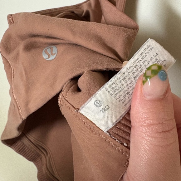 Lululemon In Alignment Bra - Dusty Clay - Picture 3 of 3